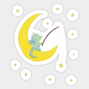 Star Fishing Sticker